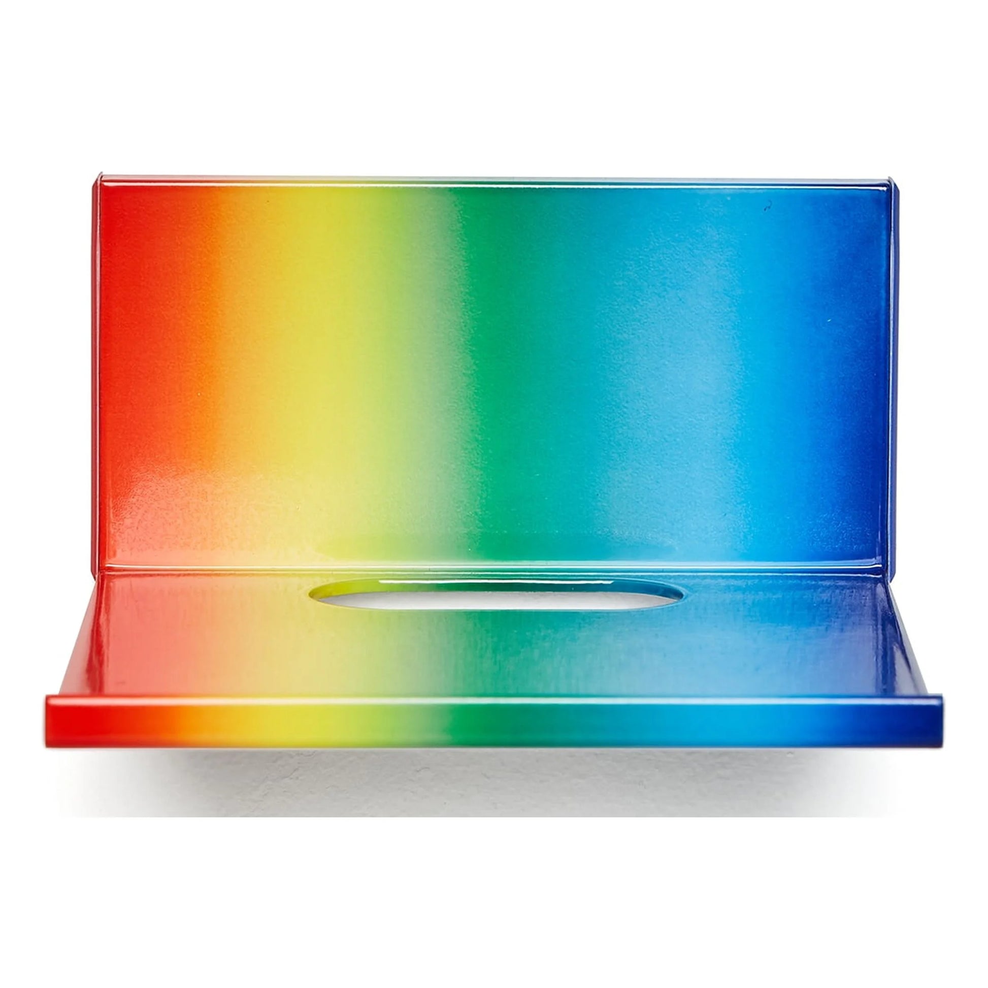 No Stud Smart Device Shelf, Rainbow, SMS-RW, for Streaming Devices, Small Cameras, Diffusers, Phone Charging