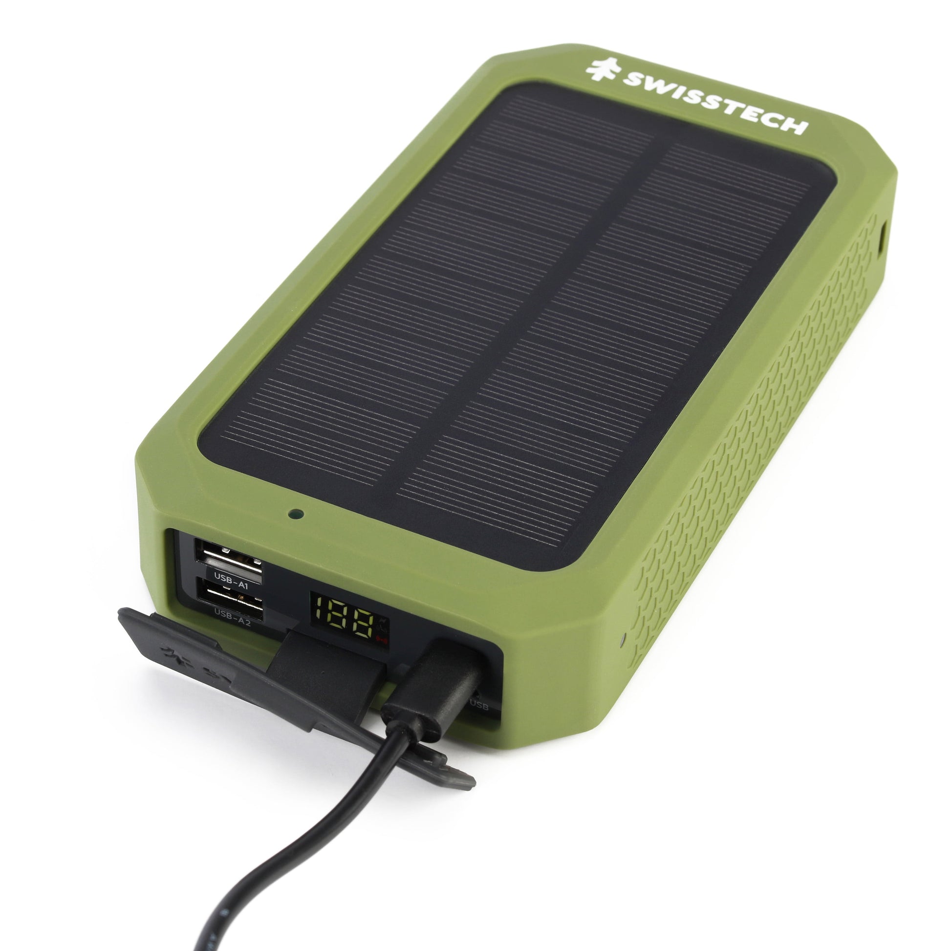 Wireless Power Bank, 20000 Mah, Built-In Flashlight, Charging Pad, IP54 Weatherproof, Travel Ready