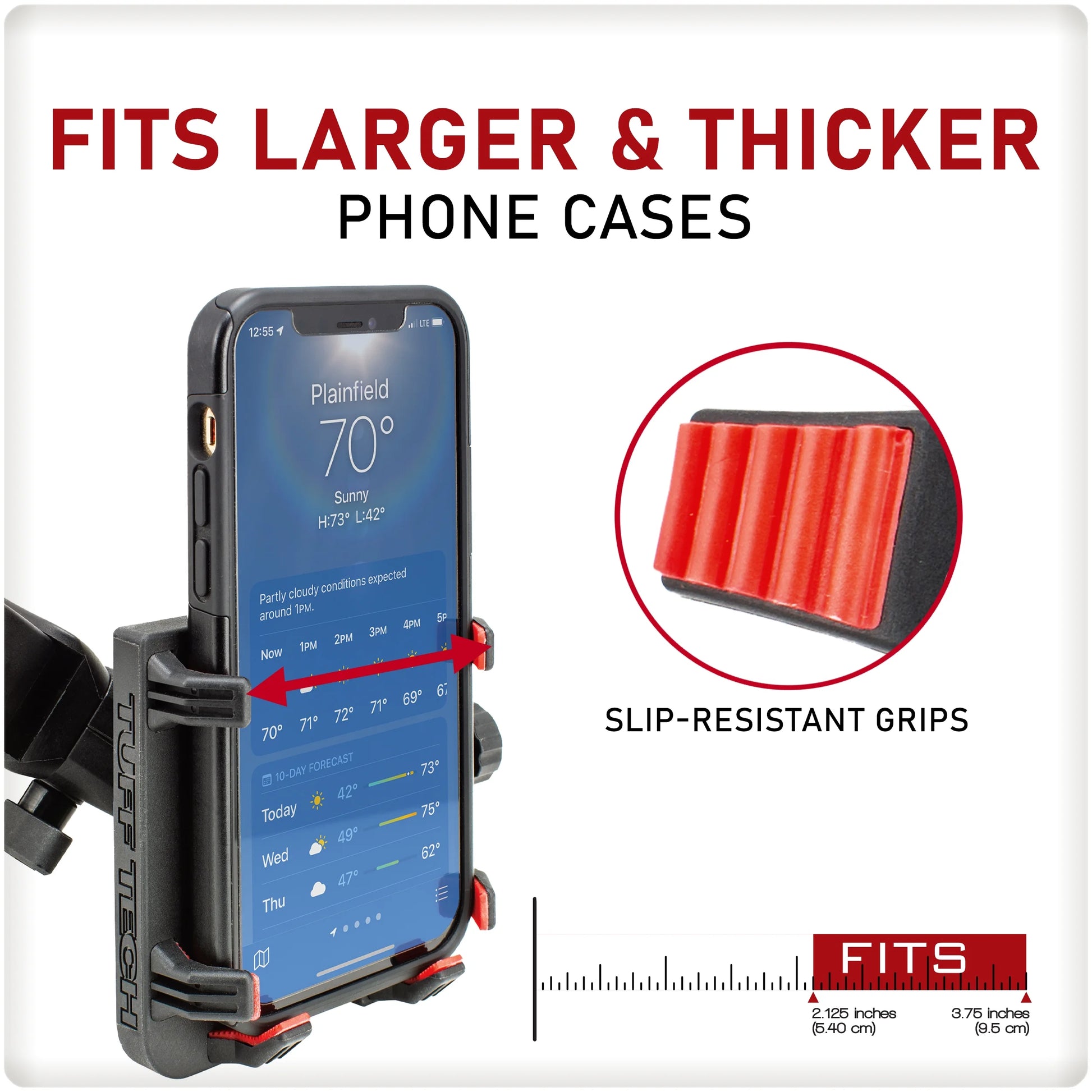 Bar Clamp Phone Holder