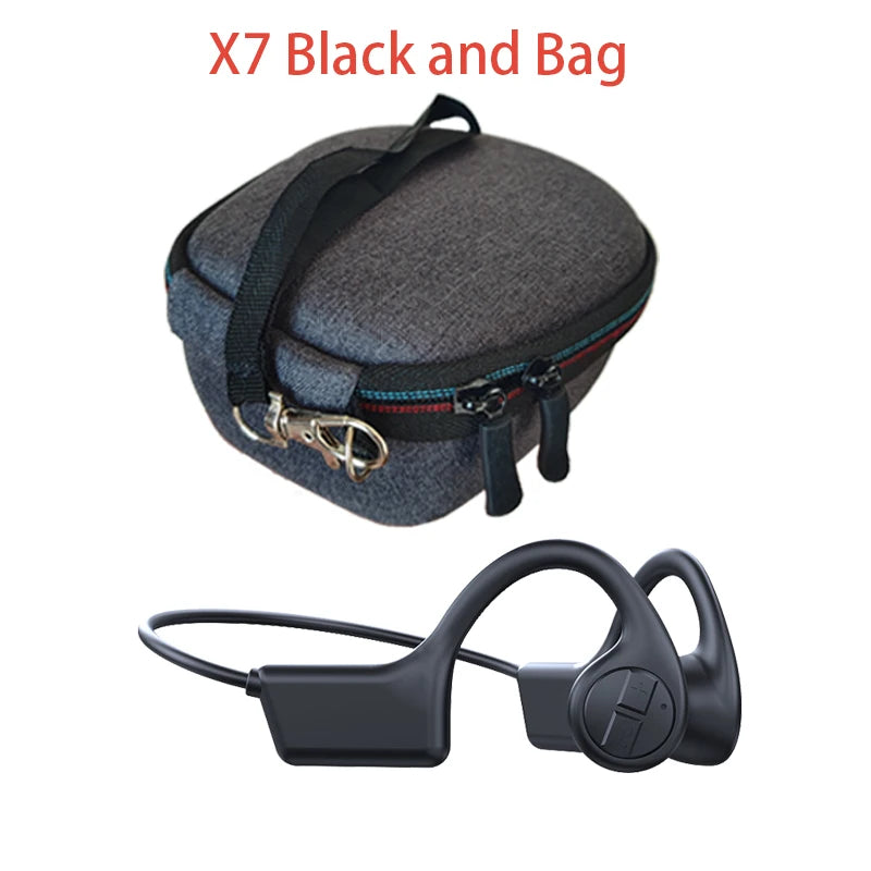Bone Conduction Headphones Bluetooth Headset Wireless Sports Headphones Noise Reduction Tech Waterproof Open Ear