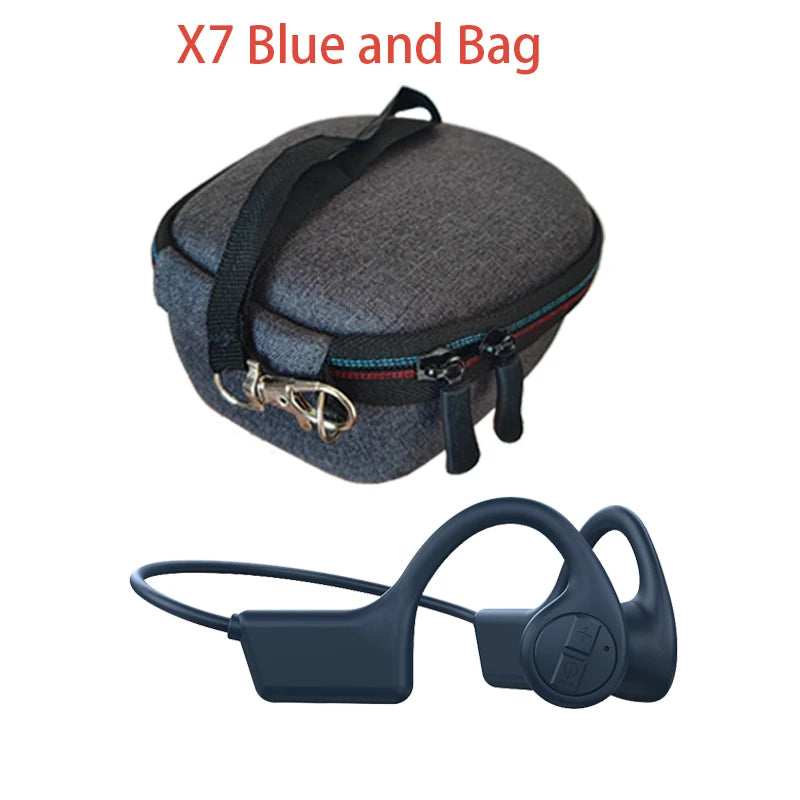 Bone Conduction Headphones Bluetooth Headset Wireless Sports Headphones Noise Reduction Tech Waterproof Open Ear