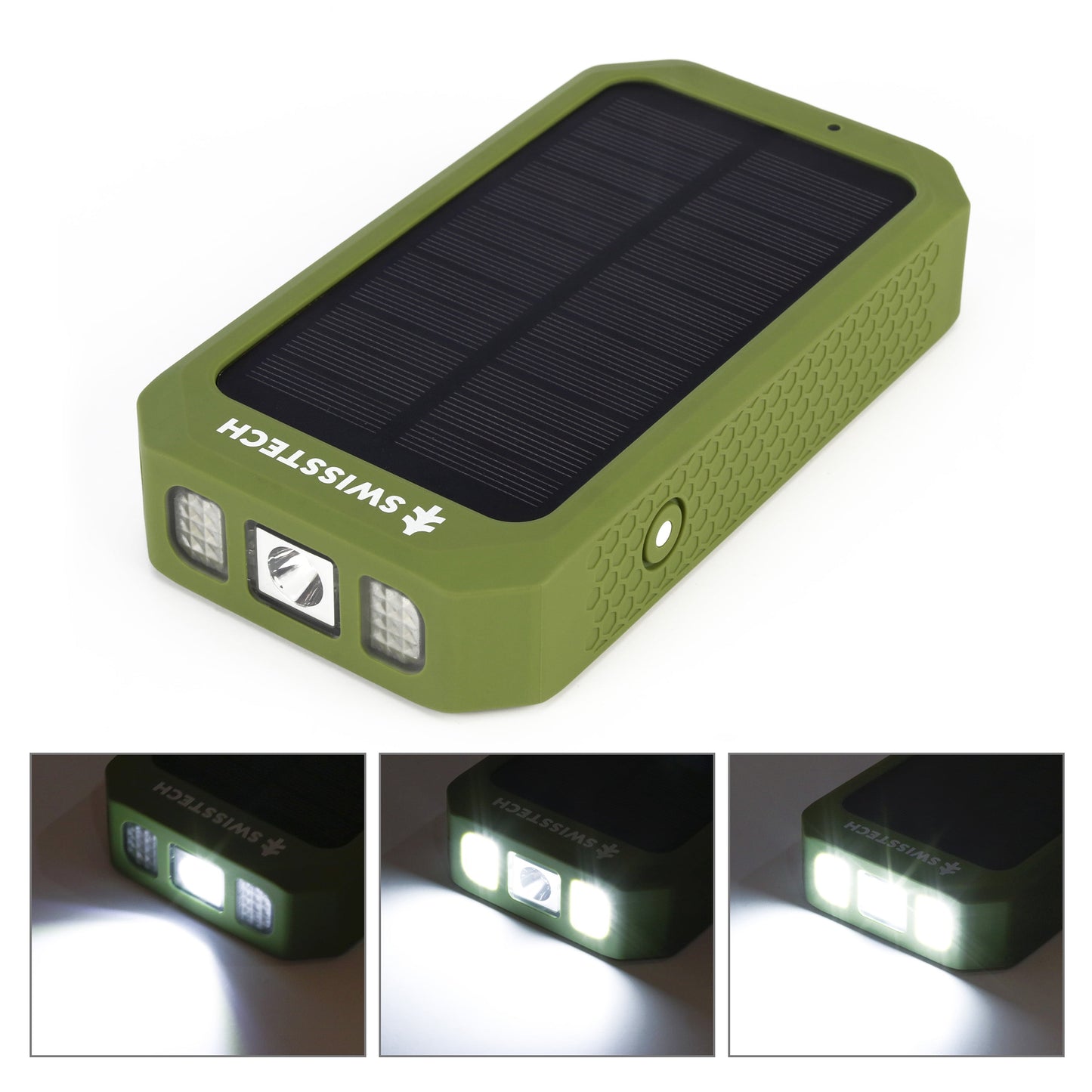 Wireless Power Bank, 20000 Mah, Built-In Flashlight, Charging Pad, IP54 Weatherproof, Travel Ready